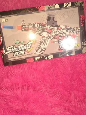 Shooting Elite 2in1 Water Bead & Soft Bullet Toy Blaster NIB